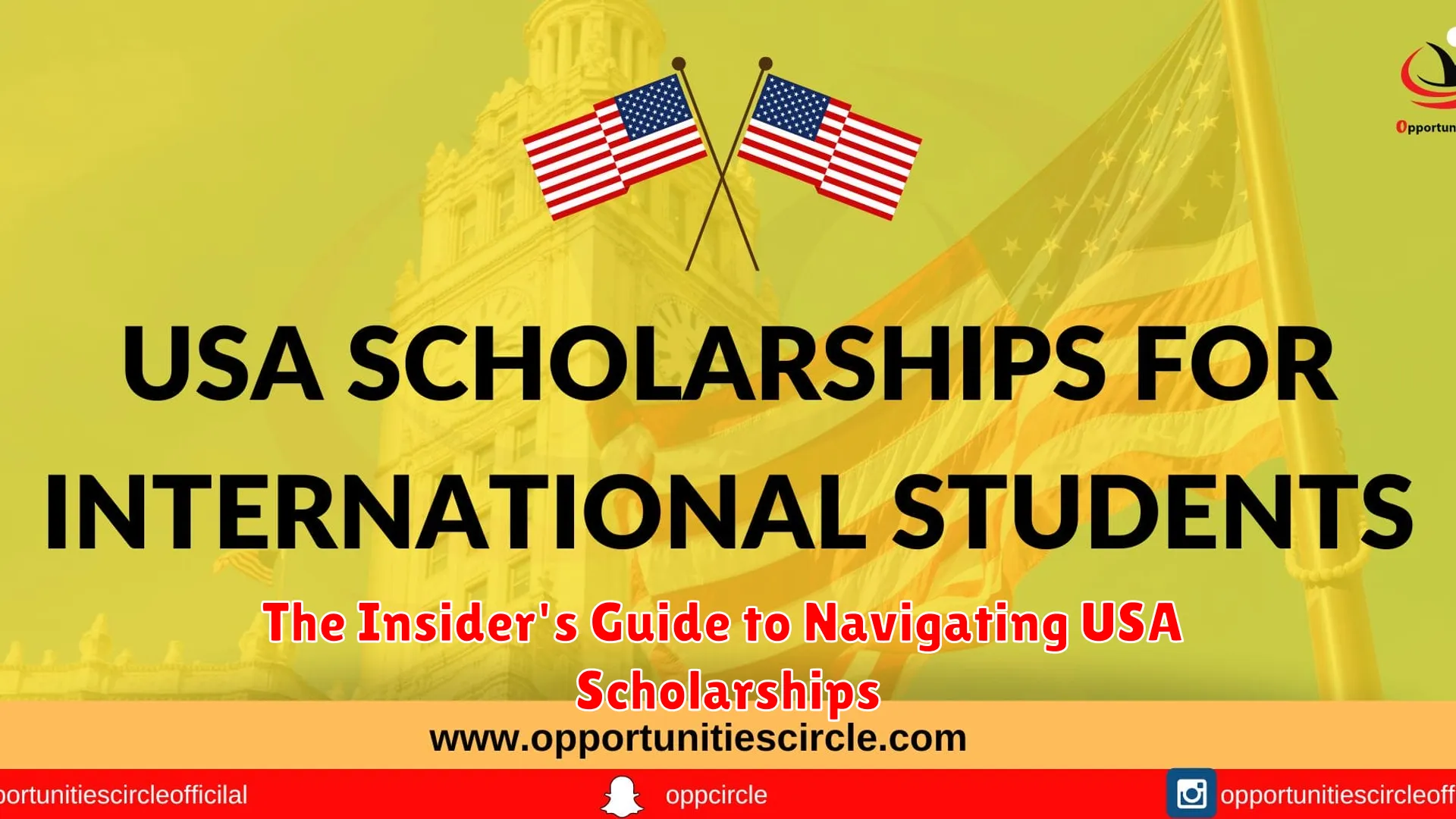The Insider's Guide to Navigating USA Scholarships