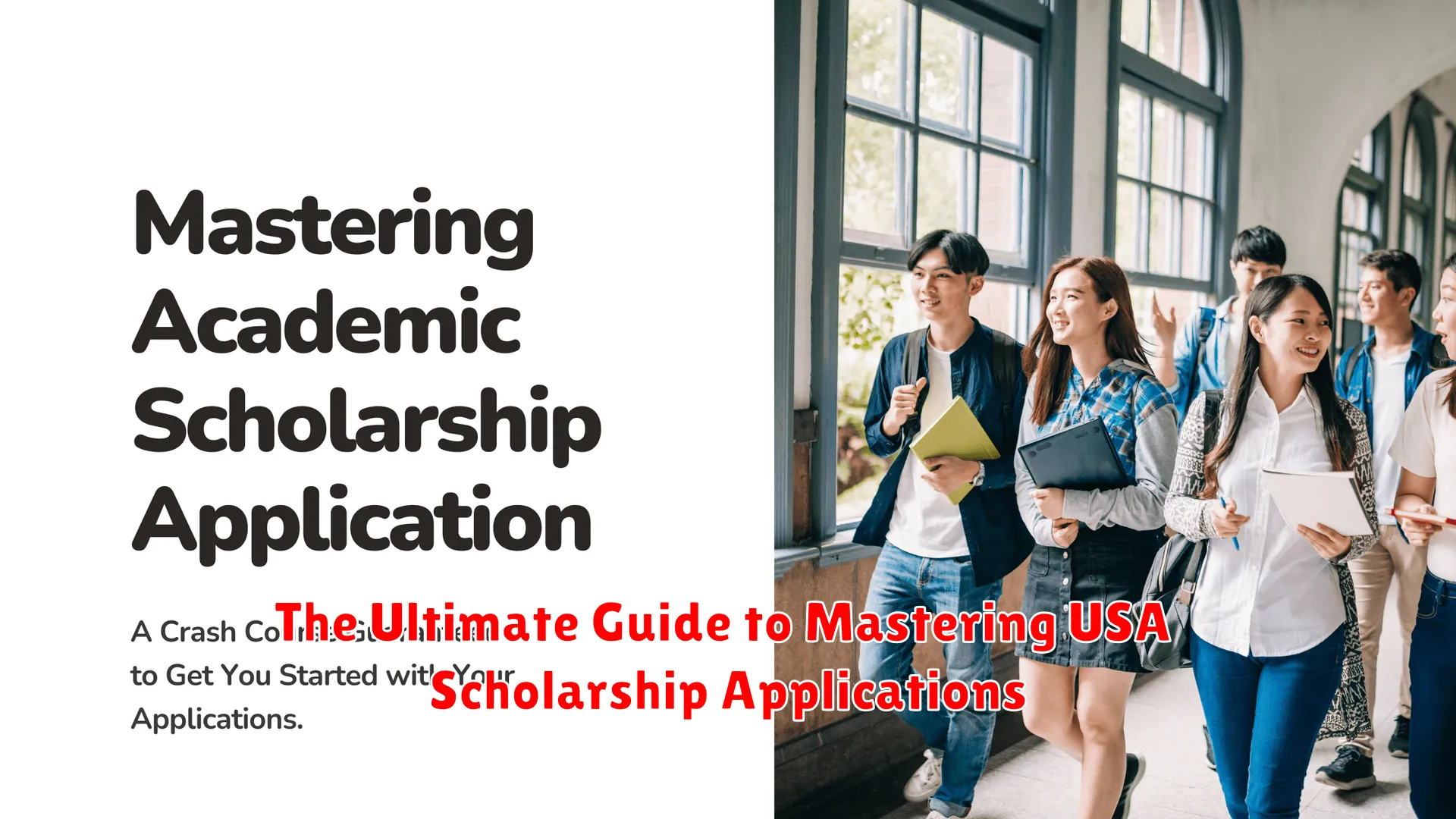 The Ultimate Guide to Mastering USA Scholarship Applications